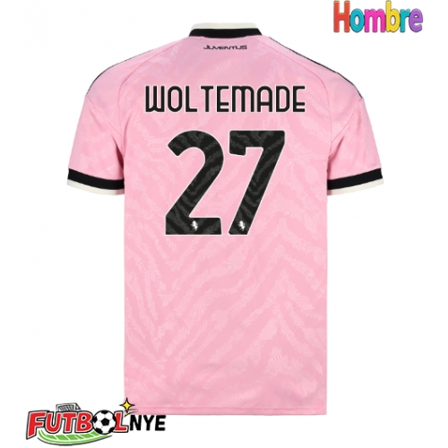 Camiseta Juventus Nick Woltemade #27 Visitante Equipación 2026-27 manga corta